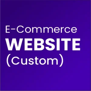 e-commerce website (Custom)
